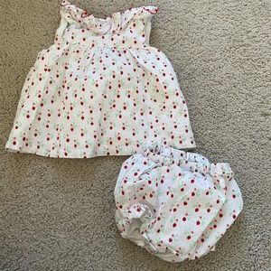 Strawberry matching set
